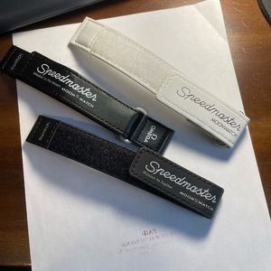 3 New Omega, Speedmaster watch bands $50 for all free shipping